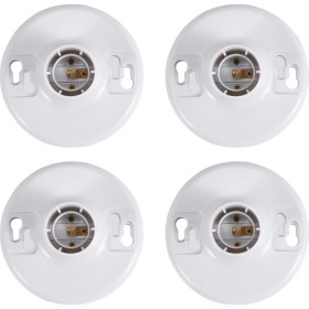 Resim Sanctuary Vault 4 Adet 660W 250V Orta Taban E26 Duy Anahtarsız Üst Duy (Yurt Dışından) 