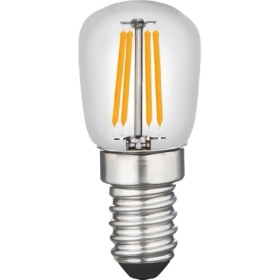 Resim E14 LED FİLAMANLI RUSTIK AMPUL C7 Şeffaf Cam 2W 2700k Gün Işığı ERD-69 