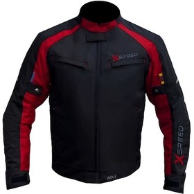 Resim Xspeed War 4 Mevsimlik Korumalı Motosiklet Montu Kırmızı 