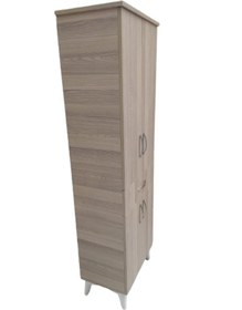 Resim Çok Amaçlı Dolap Cordoba 180 Cm Hard Parlak Suntalem El Yapım 