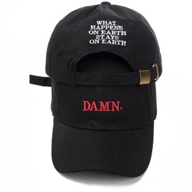 Resim Kendrick Lamar Damn Album Nakış İşlemeli Şapka - Beyaz 