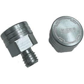 Resim Universal 6 Mm Füme Vida Tapası - Ayna Delik Tıkacı - Ayna Vidası Siyah 