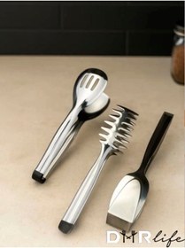 Resim Demir Çeyiz Dmr Life 8 Parça 5 Li Sos 3 Lü Maşa Makarna Seti Gümüş Ürün 4 Mm Kalınlık Çelik 18/10 Kalite 