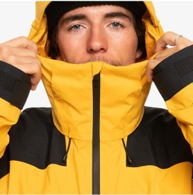 Resim Quıksılver Quiksilver Ultralight Gore-tex Erkek Sarı Snowboard Ceketi 18709 