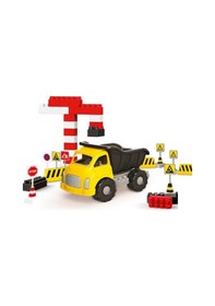 Resim 6045 Dolu. Jumbo Kamyon Trafik Seti ve Bloklar. 