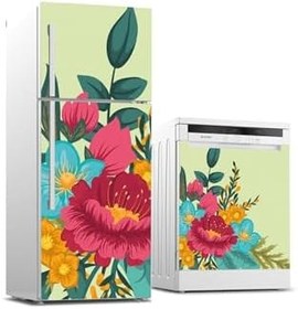 Resim Buzdolabı Ve Bulaşık Makinesi Takım Sticker 0294 