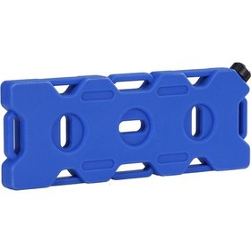 Resim Folinda 1/10 Rc Tırmanma Araçları İçin Mavi Plastik Simülasyon Yakıt Tankı Aksesuar Kutusu + Rezerve Tekerlek Sabitleme Aracı Seti 