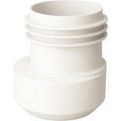 Resim DESIPHON Evrensel Klozet Gider Borusu, Beyaz, 13X13X10 Cm, Alttan Bağlantılı, Sızdırmaz Montaj Parçası 