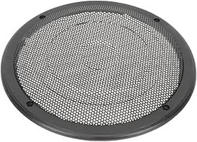 Resim KICHOUSE Araba Subwoofer Mesh Beyaz Hoparlör Net Araba Sistemi 