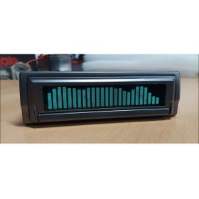 Resim Autoline 25 Bit Ekolayzır Sese Duyarlı Spectrum 12v ( Montaj Kutulu ) Antrasit Renk 