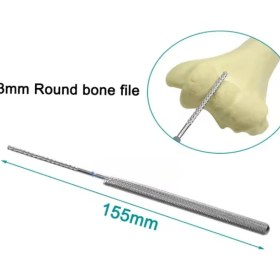 Resim Paslanmaz Çelik Ortopedik Eğitim Kemik Törpüsü 3mm Yuvarlak Trochlea Törpü Eğitim Materyali Çok Renkli 
