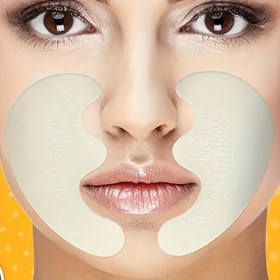 Resim 6 Adet Kolajen Smile Line Yama - Hipoalerjenik Silikon Yüz Bakımı, Sıkılaştırıcı ve İncelik Çizgileri İçin, Tüm Cilt Tiplerine Uygun (Hassas Ciltler Dahil), Ten Tonu Geliştirici, Dermatolojik Test Edilmiş Özel Yüz Yamaları 