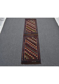 Resim Zehra Abla Halı El Dokuma Yöresel Çumra Konya Yolluk Yün Kilim 6334 