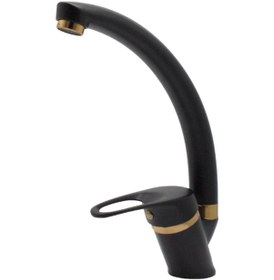 Resim Kustar Sema Altın Siyah Mutfak Eviye Bataryası 