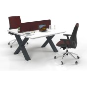 Resim Deman Ofis Tosca İkili Çalışma Masası 