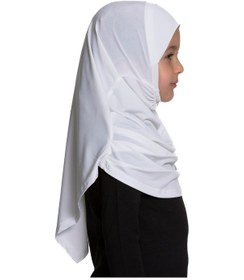Resim Hürrem Bone Krem Pratik Hazır Geçmeli Çocuk Tesettür Bone Sandy Kumaş Kendind Krem 