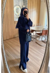 Resim Kahijab Liora Premium Rayon Takım - Lacivert Lacivert 