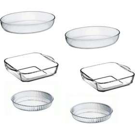 Resim 6 Parça Beyaz Mutfak Seti, Şık ve Dayanıklı Cam Eşyalar 