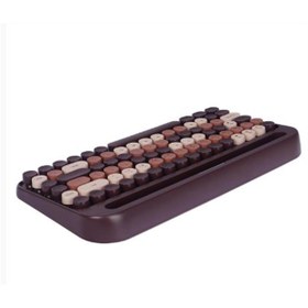 Resim Everest Kb-99 Mocha 2.4g+bt1+bt2 Çoklu Cihaz Bağlantılı Q Kablosuz Klavye 