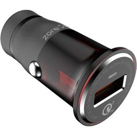 Resim Kılıfist KLFS ZR-C304Q Micro Araç Şarj Seti - Siyah 