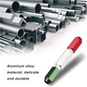 Resim Tenfowee Alüminyum Çelikli Pin Gage Kolu - Takılabilir, 0.3-1mm Aralığında - Go-no Go Ve Plug Gage İçin Uygun 