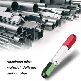 Resim Tenfowee Alüminyum Çelikli Pin Gage Kolu - Takılabilir, 0.3-1mm Aralığında - Go-no Go Ve Plug Gage İçin Uygun 