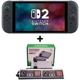 Resim Nintendo Switch 2 + Yues Entertainment System Oyun Konsolu Bundle Paket 
