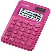 Resim Casio MS-7UC-RD 10 Hane Pembe Masaüstü Hesap Makinesi 