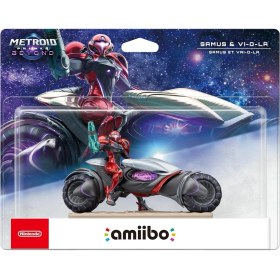 Resim Nintendo Metroid Prime 4 Samus & Vı-O-La Amiibo Aksiyon Figürü Özel Tasarım 