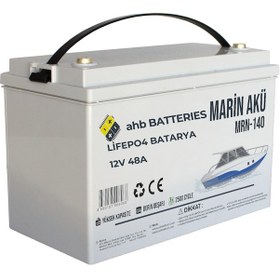 Resim 12v 48ah Lifepo₄ Lityum Akü Güneş Enerjisi-ups-karavan-uzun Ömür 