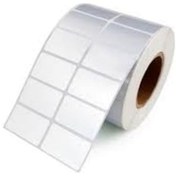 Resim 30x40 Demirbaş Etiketi Silver Mat Yan Yana 2 Li 500 Sarım 