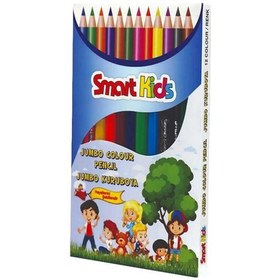 Resim Smart Kıds Kuru Boya Jumbo 12 Renk 2972 