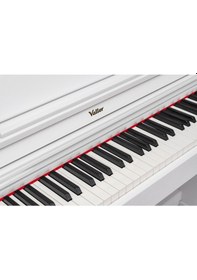 Resim Valler Pm80 Beyaz 88 Tuşlu Dijital Piyano Tabure Ve Kulaklık Hediyeli 