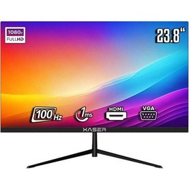 Resim Xaser Monitör 23.8" Xr-2380fhd 1ms 100hz Vga Hdmı 1920x1080 Va Panel Led Oyuncu Monitörü 