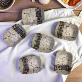 Resim Artemis Dikdörtgen Çerezlik / Kayık 13 cm 6 ADET-18192 