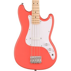 Resim Squier Sonic Bronco Bass 4 Telli Bas Gitar Bas Gitar - Tahitian Coral / Maple 