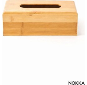 Resim Nokka Bambu Peçetelik Küçük Boy 17X12X8CM 