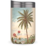 Resim Les Artistes Paris Isı Yalıtımlı Çelik Termos Mug 350ml Beach 