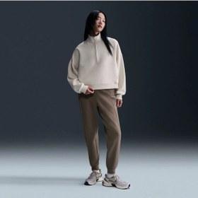 Resim Nikr 24.7 Impossiblysoft Dri-fıt Hz Kadın Bej Sweatshirt Beyaz 