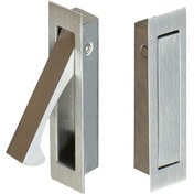 Resim 2'li Paket Cep Kapı Kenarı Çekmeceleri Sürgülü Gardırop Gömme Kapı Kolları 