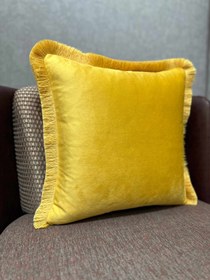 Resim SOLID-22 SARI - 43x43 (KARE) Sadece Kılıf Düz Fitilli 