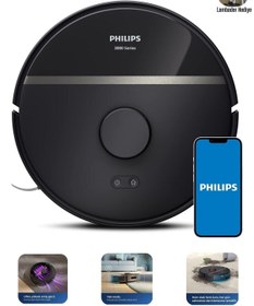Resim Philips Kuru Ve Moplu,4000pa Emiş Gücü, Ultra Sensör Donanımlı, 230Dk Çalışma Akıllı Robot Süpürge Uyumlu 