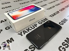 Resim Apple iPhone X İkinci El TR | 64 GB | Gri İkinci El İPHONE X 64 GB SİYAH AKSESUARLI 100 3AY FİRMA GARANTİLİ HATASIZ