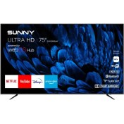 Resim Sunny SN75LEDB252 75" 190 Ekran Dahili Uydu Alıcılı 4K Ultra HD Smart LED TV 