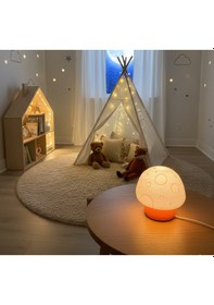 Resim Elana Design Mumi Mantar Abajur - Abajur Ve Gece Lambası Turuncu 