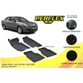 Resim Perflex Pxm-op14 Paspas 3d Havuzlu X-mat Vectra C 2002-2008 
