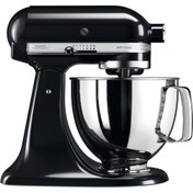 Resim KitchenAid Artisan 5KSM125EOB Onyx Black 4.8 Litre Stand Mikser 