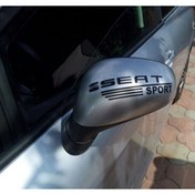 Resim Flaubert Seat Sport Yazılı Ayna Sticker Etiket Modeli 