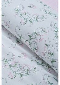 Resim Almira Cotton Feel Nevresim Takımı Çift Kişilik Beyaz 