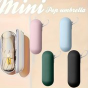 Resim Şemsiye Organizatör Çantası - Taşınabilir Kılıflı, İnce ve Dayanıklı Plastik, Rüzgara Karşı Tasarım Kompakt Seyahat Kabini Ergonomic Saplı ve Asma Halkalı ile Günlük Kullanım ya da Yolculuklar için (Pembe, Mavi, Yeşil, Siyah) Noel Cadılar Bayramı hediyesi 